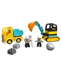 Lego Duplo 10931 Truck en Graafmachine