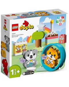 Lego Duplo 10977 Mijn Eerste Puppy en Kitten + Geluid