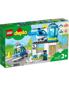 Lego Duplo 10959 Politiebureau en Helikopter