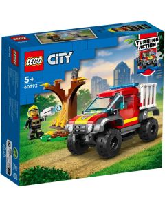 Lego City 60393 4x4 Brandweertruck Redding