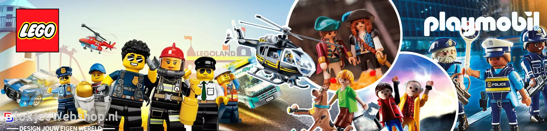 Lego en Playmobil Webshop